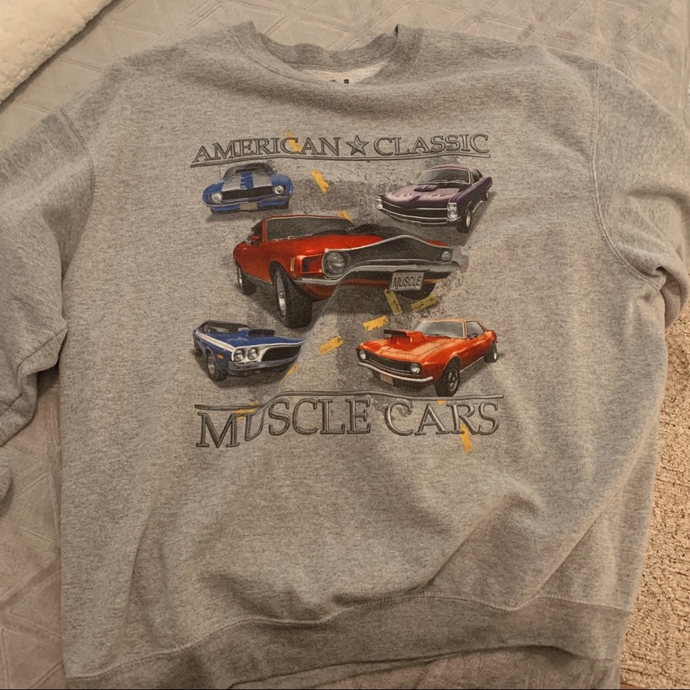 super vintage american classic car sweatshirt!